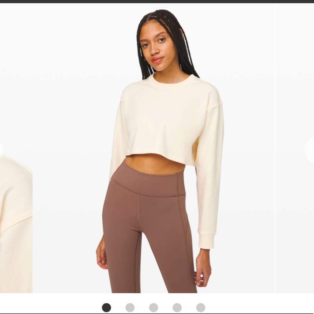 LULULEMON ALL YOURS CROPPED CREW